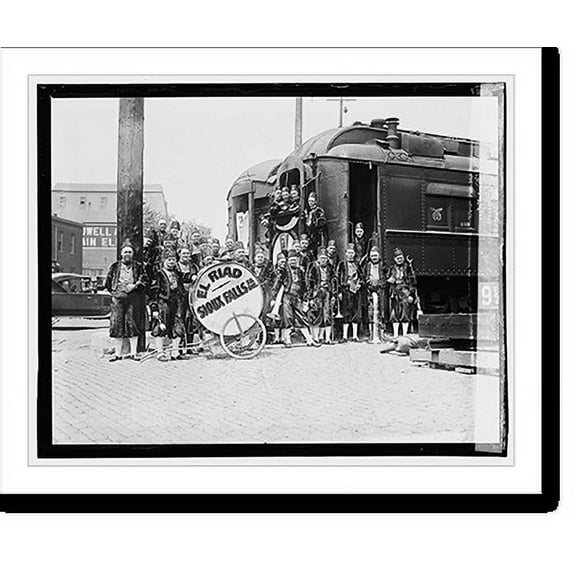 Historic Print, El Riad, Sioux Falls, S.D., 16" x 20"