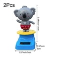 thumbnail image 6 of Yvsxxv 1 Dancing Koala Solar Figurines & Knick-Knacks Sun Powered Swinging Ornament for Car Dashboard Desk, 6 of 7