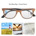 thumbnail image 4 of Progressive Multifocus Reading Glasses, Vintage Style Dual Use Computer Glasses For Seniors, Lightweight Comfortable Fit, For Reading, Working, 4 of 8
