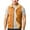 Orange, variant on CharmCyan Mens Sherpa Lined Corduroy Vest Casual Sleeveless Jacket with Button Down Front and Flap Pockets for Outdoor Work Army Green L