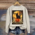 thumbnail image 6 of Futezty Halloween Sweatshirts for Women Plus Size Long Sleeve Cute Graphic Pullover Top 2025 Fall Fashion Shirt Clothes, 6 of 7