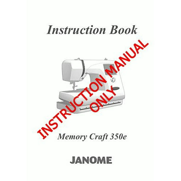 Janome Spare Part 350e Janome Spare Part Memory Craft 350e Sewing