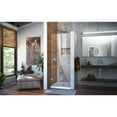 thumbnail image 5 of DreamLine Unidoor 29 in. W x 72 in. H Frameless Hinged Shower Door in Chrome, 5 of 12
