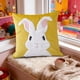 thumbnail image 1 of Uuiauoio Easter Pillow Covers Bunny Throw Pillow Covers 18 x 18 Inch Easter Decoration Rabbit Cushion Case for Bedroom Sofa Couch Easter Holiday Festivals Home Decor, 1 of 6