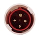 thumbnail image 3 of Conector de enchufe industrial Enchufe industrial impermeable de 4 pines montado en superficie 220‑380V 240‑415V, 3 of 8