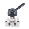 thumbnail image 4 of figatia K34 Control Valve Switch On-off Pneumatic Valve Manual K34R8-L8,as described, 4 of 9