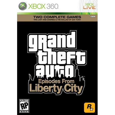 Grand Theft Auto Liberty City, 2K, Xbox 360,