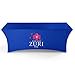 thumbnail image 3 of UNIQ SIGNS Personalized Table Cloths for 6 Foot Rectangle Tables, Spandex Custom Table Cloth with Business Logo, Vendor Booth Supplies, Machine Washable, 3 of 4