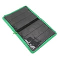 thumbnail image 1 of Card Book, Trading Card Binder Zip Closure  for 111x84mm Cards Fluorescent Green,Black, 1 of 7