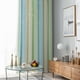 thumbnail image 4 of Cortinas De Ventana Cortina de estrella hueca degradada para dormitorio, cortinas opacas completas para ventana (verde) Wdftyju Libre de BPA, 4 of 9