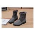thumbnail image 2 of Women's Dalia Insulated Waterproof Mid Snow Winter Boots with Zipper, 2 of 11