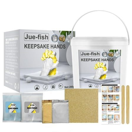 YIEMEEN Hand Casting Kits Molding Finish Tools Set Wedding Friends Anniversary Supply