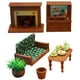 thumbnail image 1 of KAKOWELY 1 juego de mini muebles de casa, mini decoración de casa, juguete de casa para niños, mini decoración de casa, 1 of 4