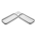 thumbnail image 1 of Punch-Free Rotating Storage Rack Plastic Suction Cup Bathroom Kitchen Storage Rack Organizer Shower Shelf, 1 of 8