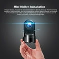 thumbnail image 4 of 360 Video Recorder for Car Dashcam with Front and Rear View 1080p Mini Rotating Camera 24h Parking Mode Night 360° Rotation Compact Car Camera, 4 of 7