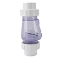 thumbnail image 1 of Clapet anti-retour transparent de 2 pouces, accessoires de piscine, clapet anti-retour de remplacement pour éviter le reflux, 1 of 4