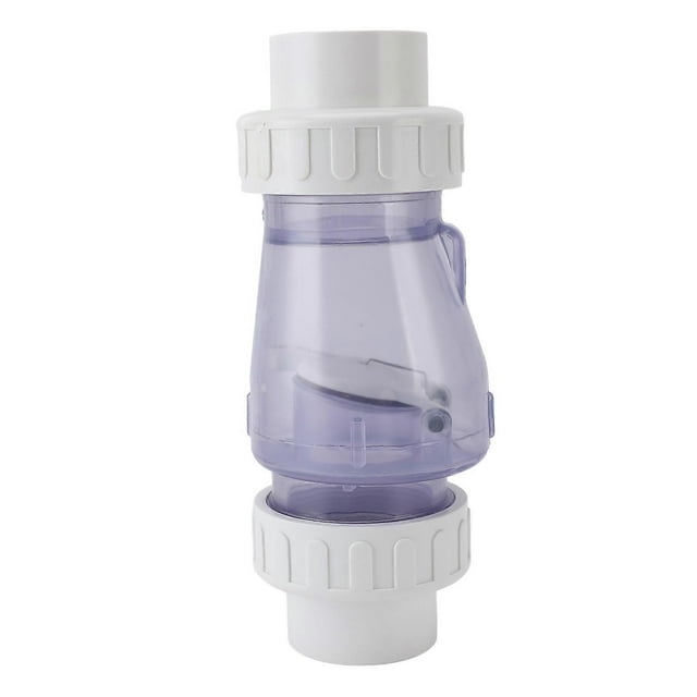 Clapet anti-retour transparent de 2 pouces, accessoires de piscine, clapet anti-retour de remplacement pour éviter le reflux