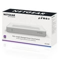 thumbnail image 5 of NETGEAR Insight Managed 8-Port Gigabit Ethernet PoE+ Smart Cloud Desktop Switch w/2 SFP Fiber Ports, White, 5 of 5
