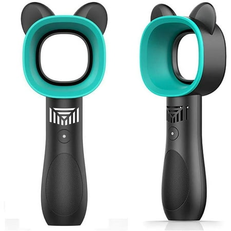 

Protable Handheld Cooling Bladeless Fan Rechargeable Mini Fan with 3 Speeds Ultra-Low Noise Fan for Travel Indoor Outdoor