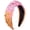 Ice Cream, variant on Knotted Teacher Headband for Girls Women Embellished Headband for Graduation Gifts of School Teacher Appreciation Gifts to School (Crayon)