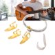 thumbnail image 4 of Kit De Púas Para Dedo De Guitarra De Acero Inoxidable, Pulsera De aleación, Tenedor Para Pulgar, 3 Púas Para Dedo Para Guitarra, Bajo, Instrumentos De Cuerda, 4 of 7