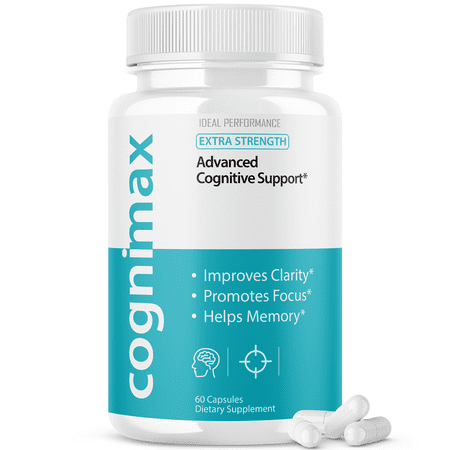 Cognimax, Nootropic Focus & Memory Support Supplement for Cognitive Health (60 Capsules)