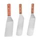 thumbnail image 5 of Espátulas para barbacoa, aletas para plancha, raspadores multifunción de acero inoxidable para cocinar barbacoas, pan, patio trasero, barbacoa, cocina, 5 of 8