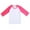 Hot Pink, variant on Kids Girls Raglan Child Toddler Youth Uniforms 3/4 Sleeves T Shirts Purple 12-13 Years