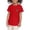 Red, variant on Boys' Tops, Tees & Shirts Girls Summer Coconut Tree Sunset Beach Hawaii Vacation Short Sleeve Tropical Graphic Tees