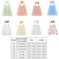 thumbnail image 4 of IBTOM CASTLE Toddler Baby Girls Princess Tutu Dress with Flower Headband Wedding Pageant Dresses Birthday Outfit Set for Photo Shoot 4-5 Years Green Daisy, 4 of 4