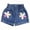 Z3-Blue, variant on Shadoumai Girls Summer Fashion Denim Shorts Loose Casual Thin Comfortable Personality Teenage Youth
