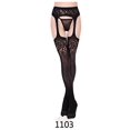 thumbnail image 2 of Lingerie en Dentelle pour Femmes Porte-Jarretelles Bas Résille Bas Collants, 2 of 5