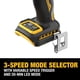thumbnail image 3 of Destornillador de impacto DEWALT 20V MAX XR sin escobillas, 3 velocidades, 2500 pulgadas/libras, 3 of 5