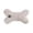 Grey-22cm, variant on Gytml Plush Dog Bone Toy with Paw Print, Soft Stuffed Pet Chew Toy for Small Medium Dogs, Durable Interactive Puppy Teething & Squeaky Play Toy White-22cm