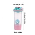 Wadada Shaker Bottle, Protein Shaker Bottles, with Mix Ball Portable