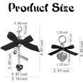 thumbnail image 6 of Bow Keychain Key Chains for Women Bowknot Key Ring Car Keychain Purse Keychain Bow Purse Accessories Charms, 6 of 7