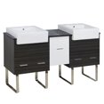 thumbnail image 1 of Imaginations Américaines 59,5 pouces W Vanity Set Gris, 1 of 1