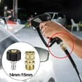 thumbnail image 6 of SPRING High Pressure Washer M22 Quick Connect Coupling 14Mm/15Mm Swivel Adapter 5000Psi, 6 of 6