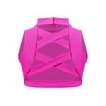 thumbnail image 2 of Miaeowve Kids Girls Crop Top Sleeveless Dance Shirts Athletic Gymnastics Sports Workout Yoga Tees Blouse Dancewear Hot Pink 6, 2 of 7