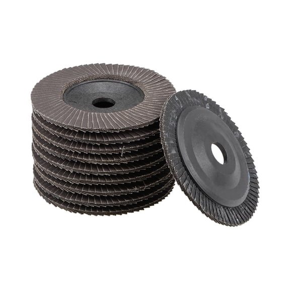 Flap Disc 320-grits 4" x 5/8" Abrasive Grinding Wheel Flap Sanding Disc Aluminum Oxide 10pcs