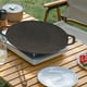 thumbnail image 2 of Barbacoa Parrilla Pan Barbacoa Placa Durable Utensilios Plancha portátil Pan Parrilla Pan 38cm Zulema Sartén para barbacoa, 2 of 8