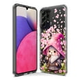 thumbnail image 3 of MUNDAZE Samsung Galaxy J3 Express/Prime 3/Amp Prime 3 Cute Pink Cherry Blossom Gnome Spring Floral Flowers Double Layer Phone Case Cover, 3 of 5