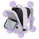 thumbnail image 3 of Mochila de viaje grande para mujeres y hombres,Mochila de mano,Mochila de senderismo Mochila impermeable para deportes al aire libre Mochila informal de viaje, 3 of 5