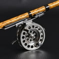 thumbnail image 2 of Moulinet de Pêche sur Glace Tout en Aluminium - Moulinet Main Droite, V-Rotor, Rapport de Transmission 1:1, 2 of 11