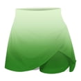thumbnail image 5 of KyCheLot Women's Tennis Skirts with Shorts Lined Elastic Waist Gradient Color Print Lightweight Athletic Skorts, 5 of 6