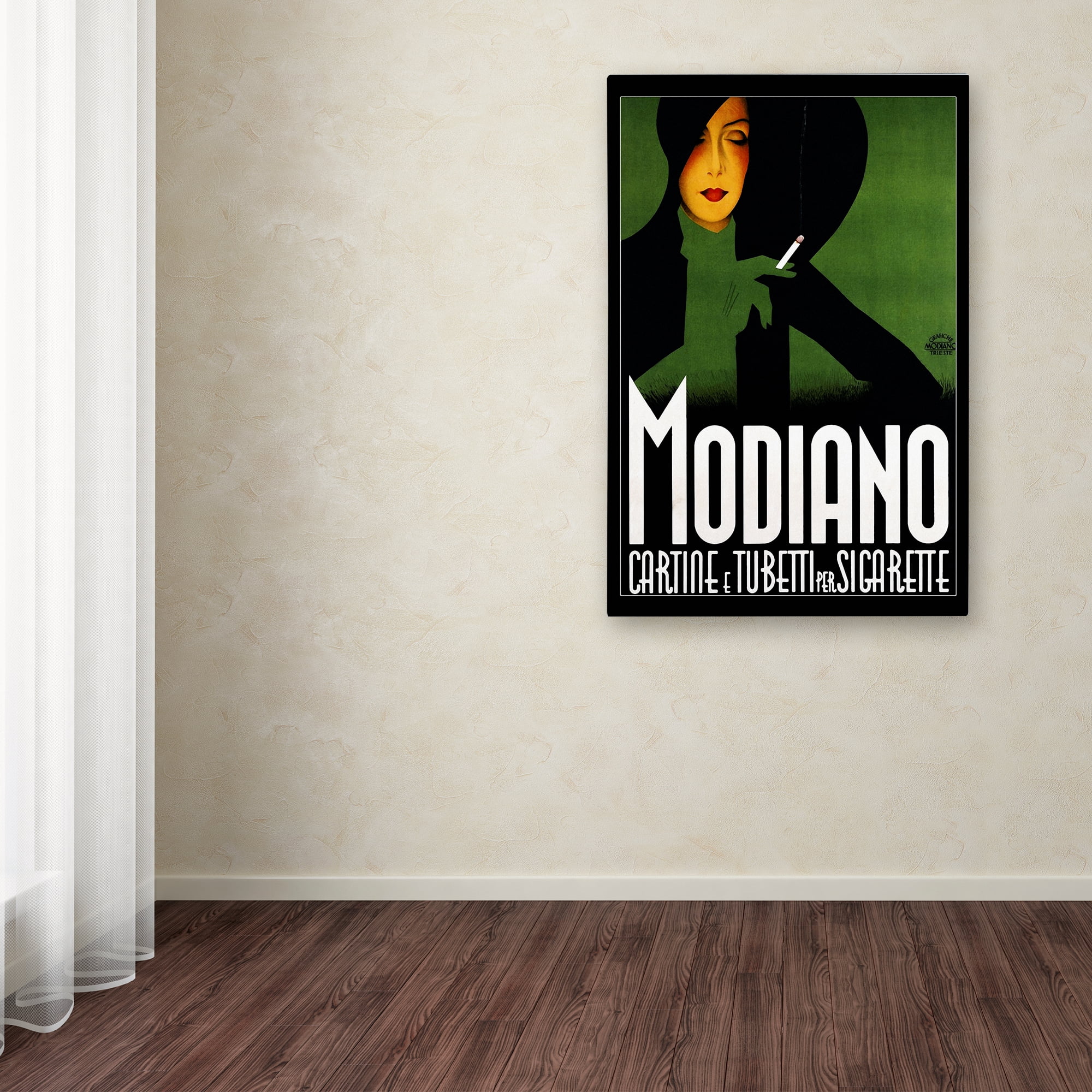 Vintage Lavoie 'Ads-0086' Canvas Art
