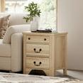 thumbnail image 4 of WAMPAT Nightstands Set of 2 with Charging Station,Night Stand with 6 Drawers,Wood End Table,Side Table for Living Room, Bedroom,Brown, 4 of 8