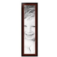 thumbnail image 2 of ArtToFrames 8" x 33" Matte mahogany Diploma Picture Frame, 8x33 inch Brown Wood Poster Frame (WOM-5108), 5 Pack, 2 of 6