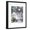 Black Frame, variant on Art.com Greeting Card - Candles Season's Greetings - Winter Scene with Candle in the Window Art Print, Brown Frame Wall Art, 17" x 21"