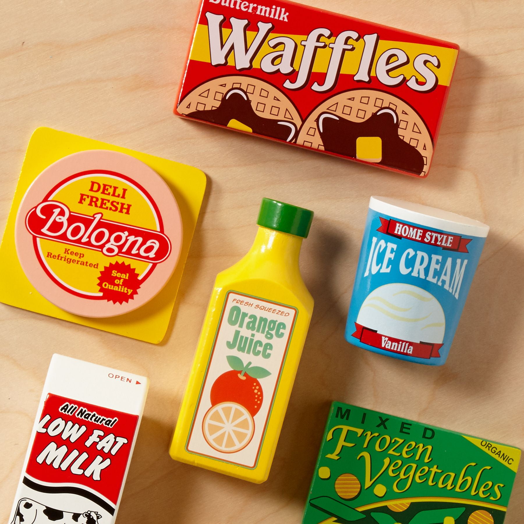 melissa and doug fridge food
